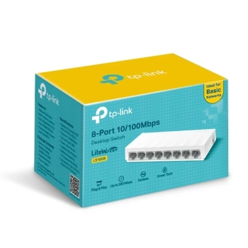 Switch 8 Portas 10100 Tplink Ls1008