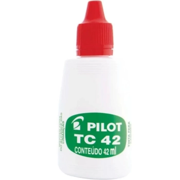 Tinta para Carimbo Vermelha Pilot 42ml