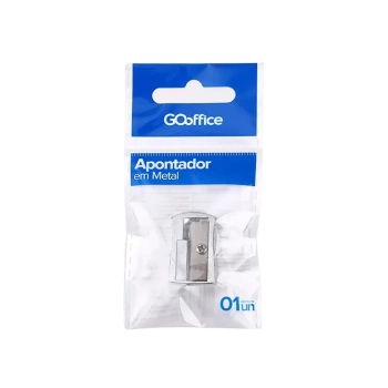 Apontador Simples Go Office Metal