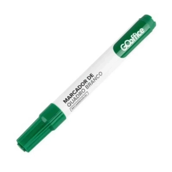 Marcador para Quadro Branco Go Office Verde Recarregavel