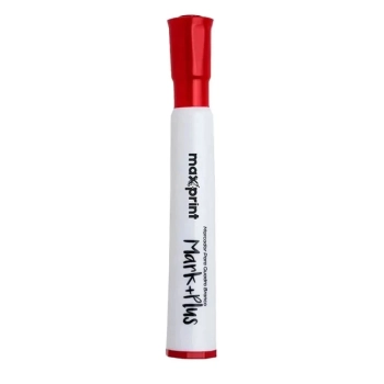 Marcador Quadro Branco Vermelho Mark Maxprint Ponta Poliester Unidade