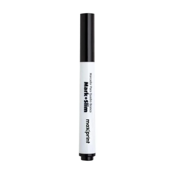 Marcador Quadro Branco Preto Mark Slim Maxprint Ponta Poliester Unidade