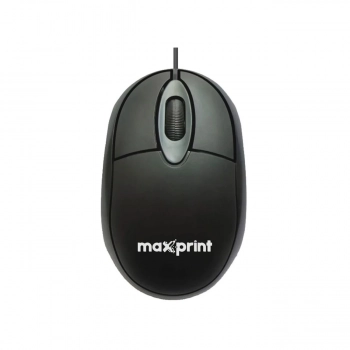 Mouse Mo1000 Essential com Fio 1200dpi Maxprint
