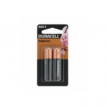 Pilha Duracell Palito Aaa Pdq Cartela com 2 Unidades