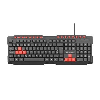 Teclado Usb Game Kg-10v2bk C3tech