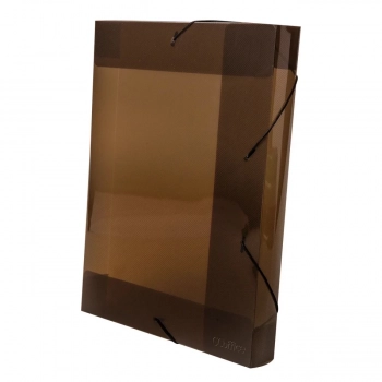 Pasta Aba e Elastico Go Office Oficio Lombo 4c Fume 335x40x235