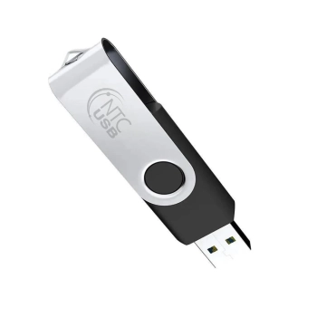 Pen Drive Ntc Usb 2.0 16gb Preta e Prata